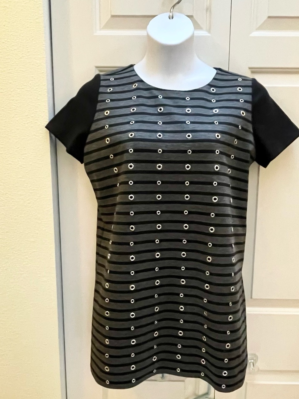 Michael Kors reverted striped dress